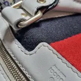 Gucci Vintage Web Boston Bag